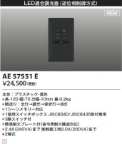 Koizumi ߾ 饤ȥȥ AE57551E