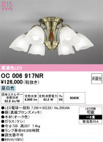 ODELIC �����ǥ�å� �����ǥꥢ OC006917NR