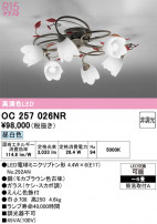 ODELIC �����ǥ�å� �����ǥꥢ OC257026NR