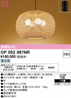 ODELIC �����ǥ�å� �����ڥ����ȥ饤�� OP052067NR