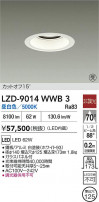 DAIKO ����ŵ� LED ������饤�� LZD-9014WWB3
