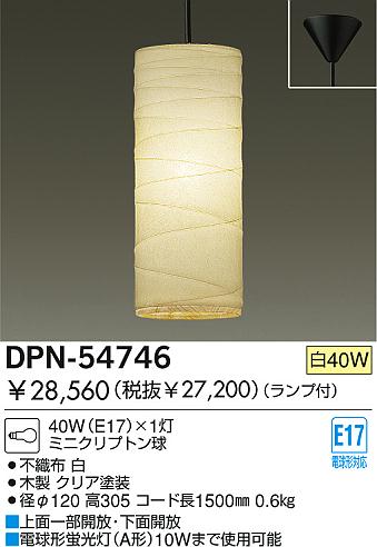 DAIKO  ŵ Ǯڥ ڥ  DPN-54746