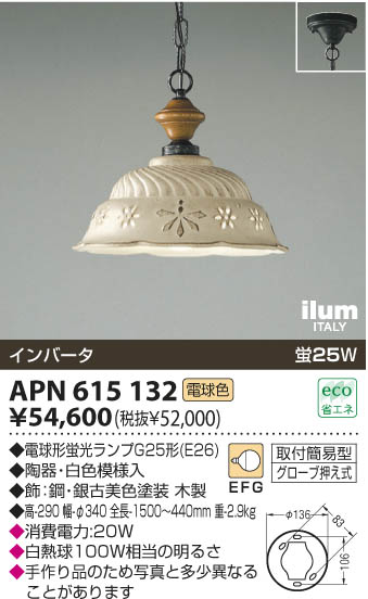 KOIZUMI APN615132 ᥤ̿