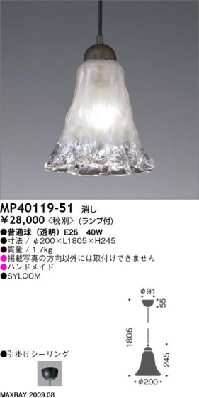 ޥå쥤 MAXRAY ڥ MP40119-51