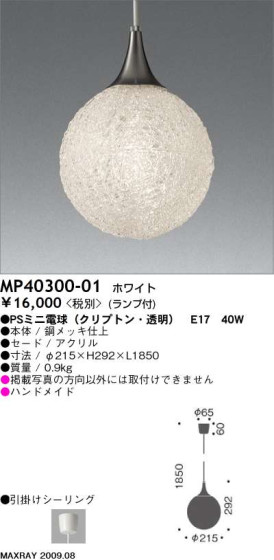 ޥå쥤 MAXRAY ڥ MP40300-01