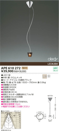 KOIZUMI APE610272 ᥤ̿