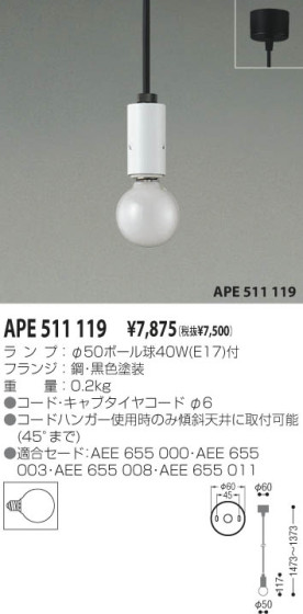 KOIZUMI APE511119 ᥤ̿