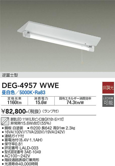 ʼ̿ | DAIKO ŵ  DEG-4957WWE