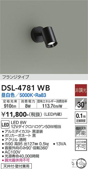 ʼ̿ | DAIKO ŵ ݥåȥ饤 DSL-4781WB