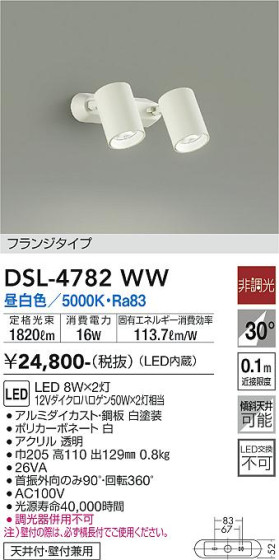 ʼ̿ | DAIKO ŵ ݥåȥ饤 DSL-4782WW