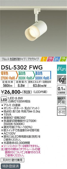 ʼ̿ | DAIKO ŵ إݥåȥ饤 DSL-5302FWG