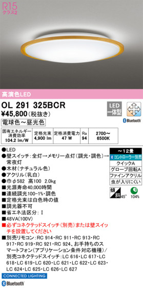 ODELIC ǥå 󥰥饤 OL291325BCR ᥤ̿