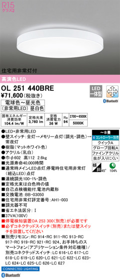 ODELIC ǥå 󥰥饤 OL251440BRE ᥤ̿