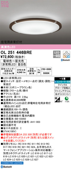 ODELIC ǥå 󥰥饤 OL251446BRE ᥤ̿