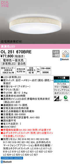 ODELIC ǥå 󥰥饤 OL251670BRE ᥤ̿