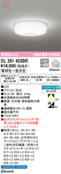 ODELIC ǥå 󥰥饤 OL291433BR ᥤ̿