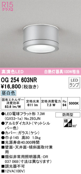 ODELIC ǥå ƥꥢ饤 OG254603NR ᥤ̿