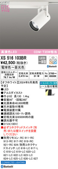 ODELIC ǥå LED ݥåȥ饤 XS516103BR ᥤ̿