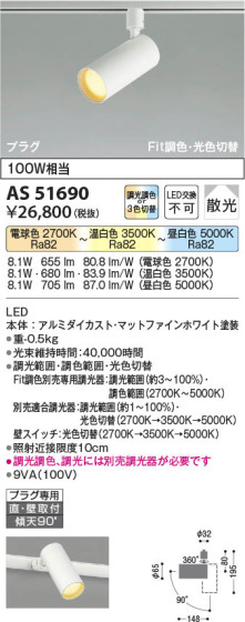 β | Koizumi ߾ ݥåȥ饤 AS51690