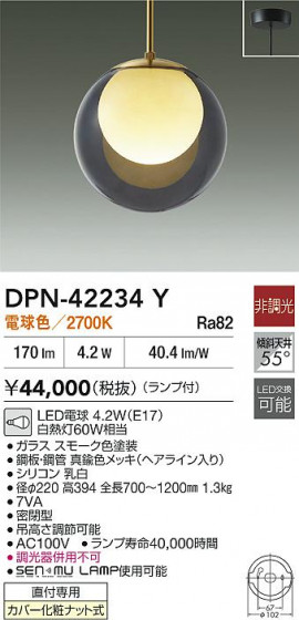 ʼ̿ | DAIKO ŵ LEDڥ DPN-42234Y