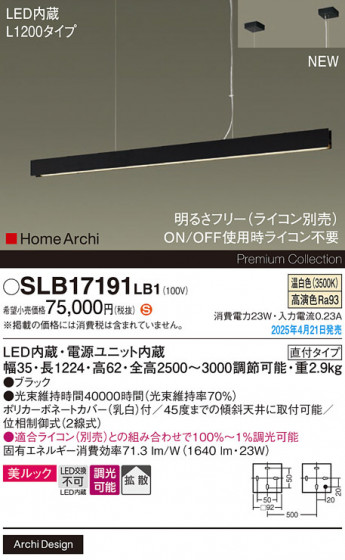 Panasonic ڥ SLB17191LB1 ᥤ̿