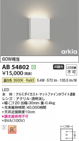 β Koizumi ߾ LED֥饱å AB54802