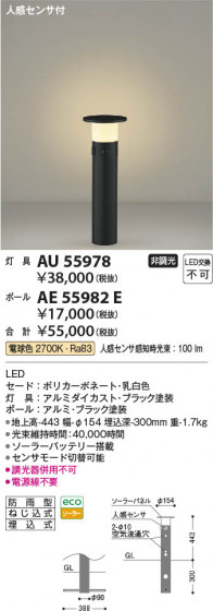 ���β��� Koizumi �������߾��� �ݡ��� AE55982E