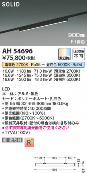 ���β��� Koizumi �������߾��� LED�١����饤�� AH54696