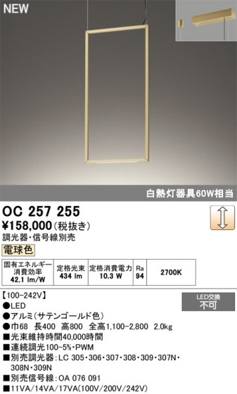 ODELIC �����ǥ�å� �����ǥꥢ OC257255 �ᥤ��̿�