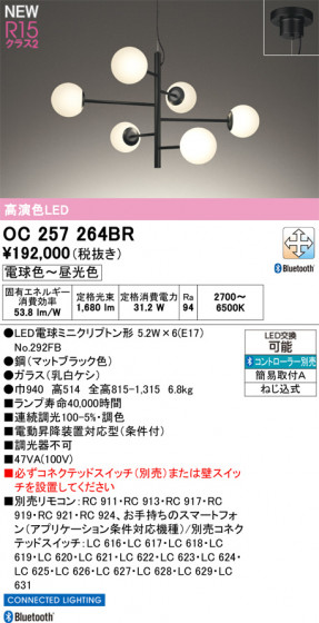 ODELIC �����ǥ�å� �����ǥꥢ OC257264BR �ᥤ��̿�