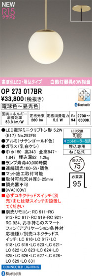 ODELIC �����ǥ�å� �ڥ����ȥ饤�� OP273017BR �ᥤ��̿�