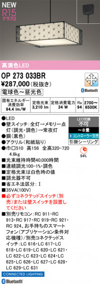 ODELIC �����ǥ�å� �����ڥ����ȥ饤�� OP273033BR �ᥤ��̿�